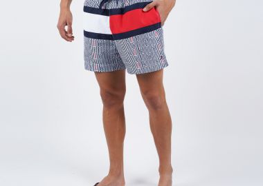 Tommy Jeans Medium Drawstring Men's Swim Shorts (9000051163_45138) - Tommy Jeans - 